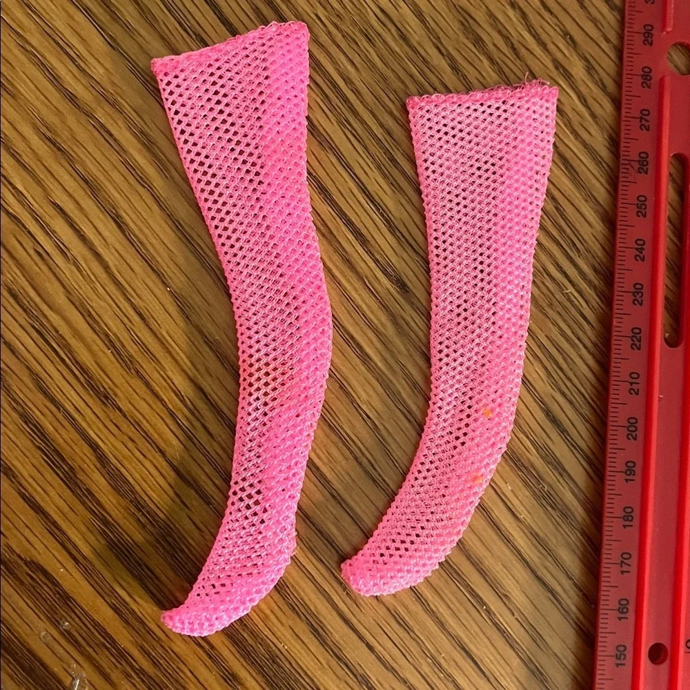 Vintage Barbie FRANCIE Pink Fishnet Stockings Long On Looks #1227 1967